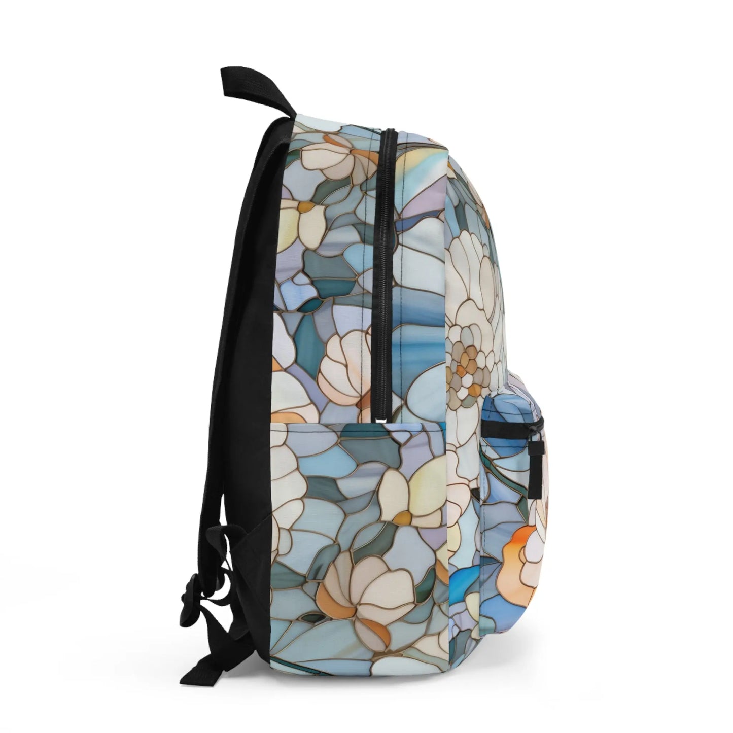 Stained Glass Flowers Backpack