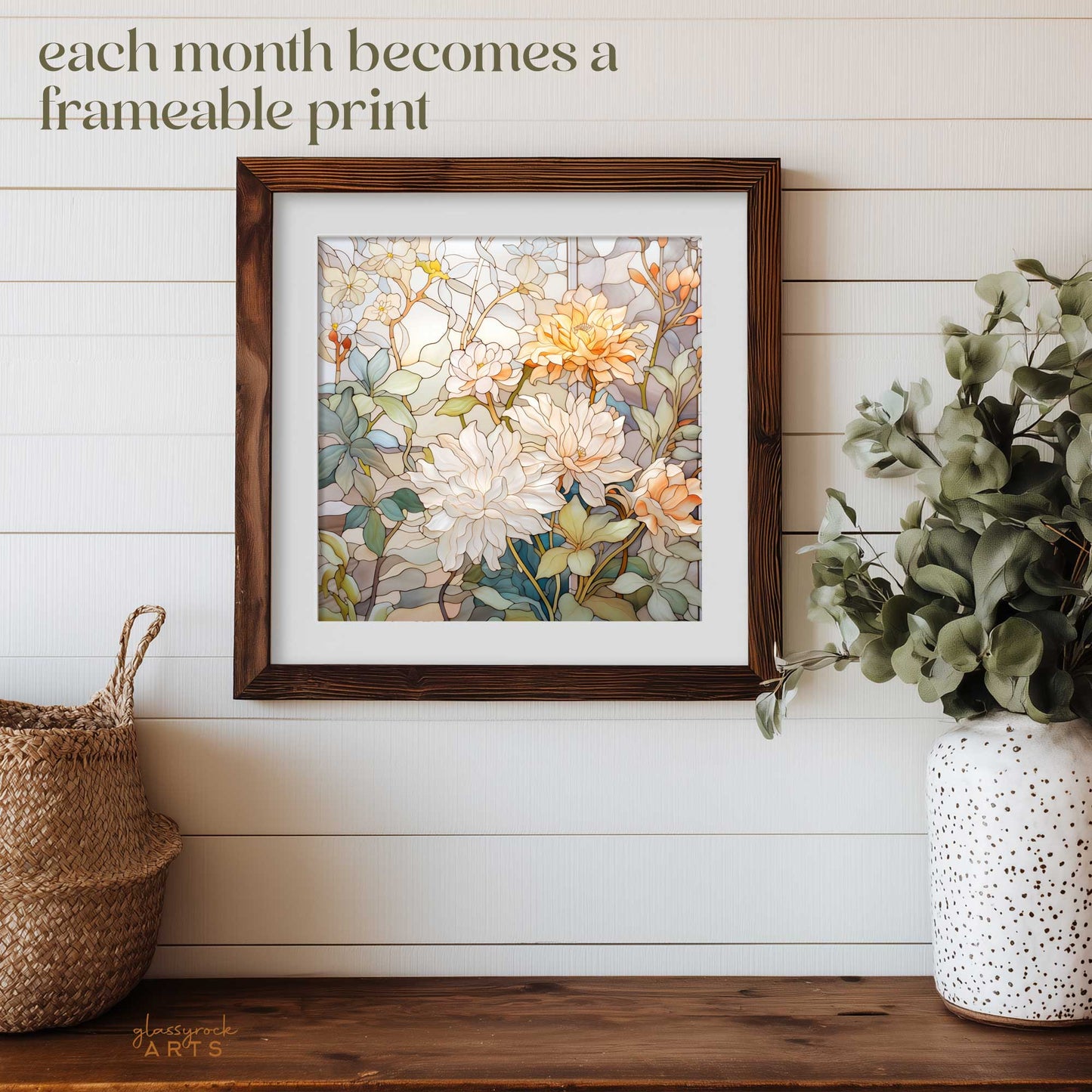 Flowers 2026 Wall Calendar