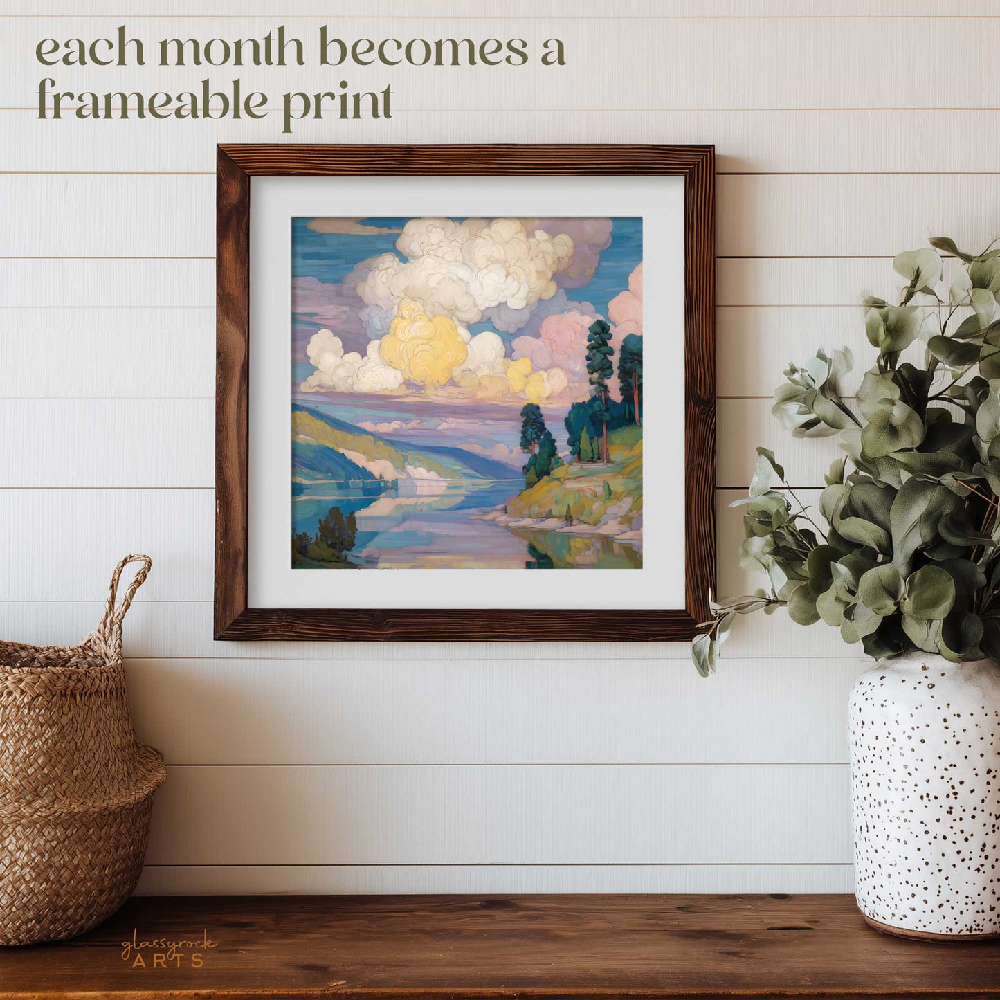 Rivers 2026 Wall Art Calendar