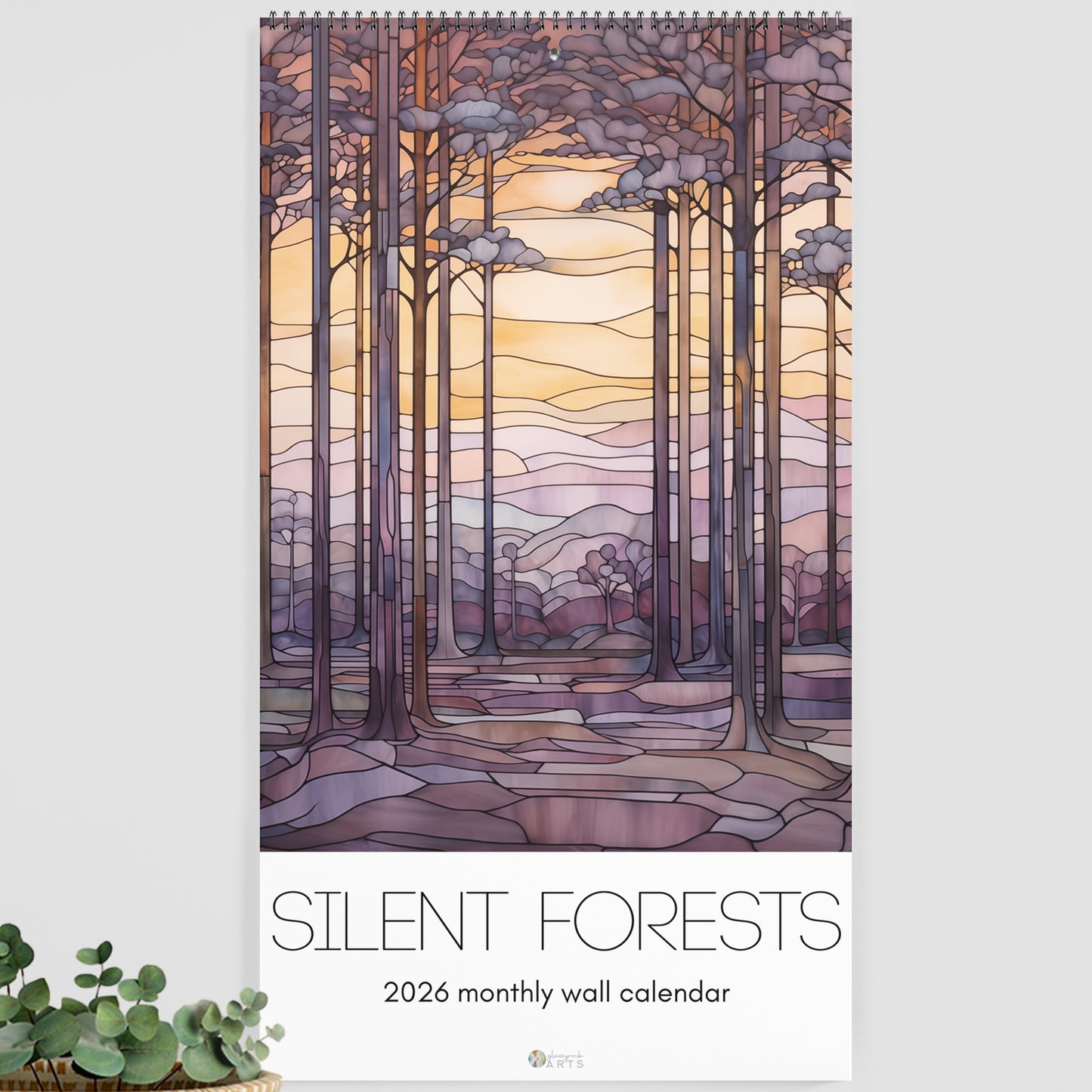Silent Forests 2026 Wall Calendar