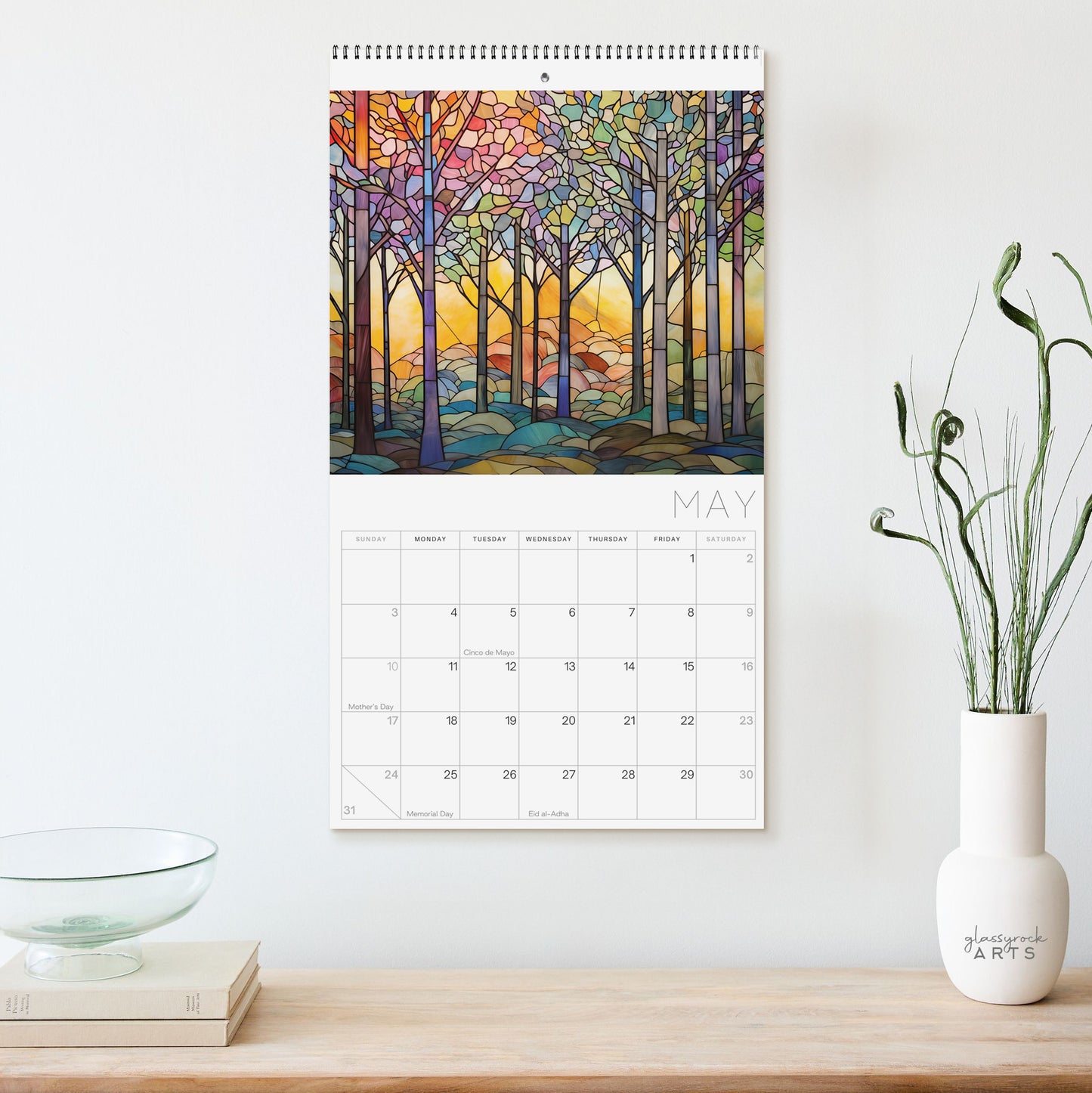 Silent Forests 2026 Wall Calendar