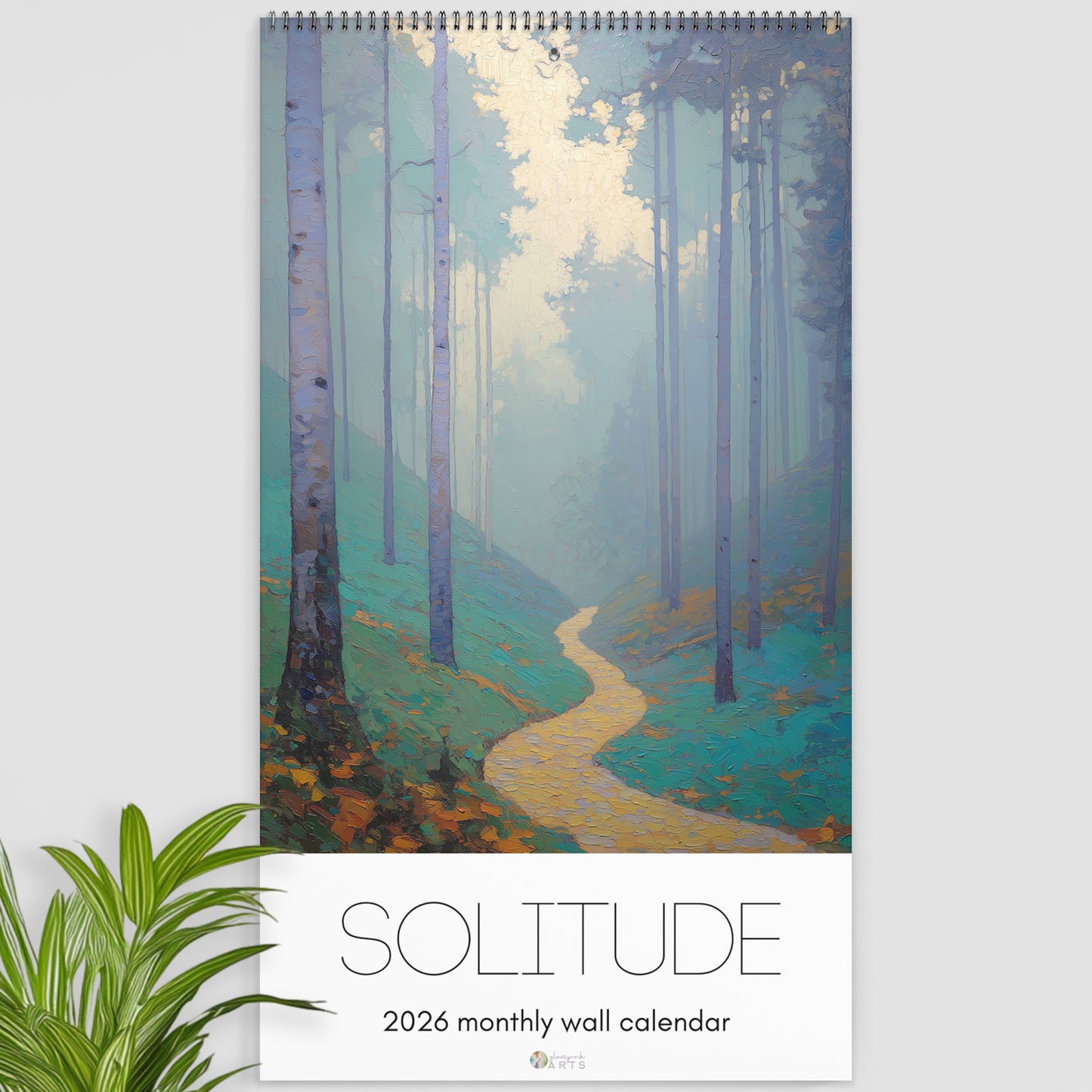 Solitude 2026 Wall Art Calendar