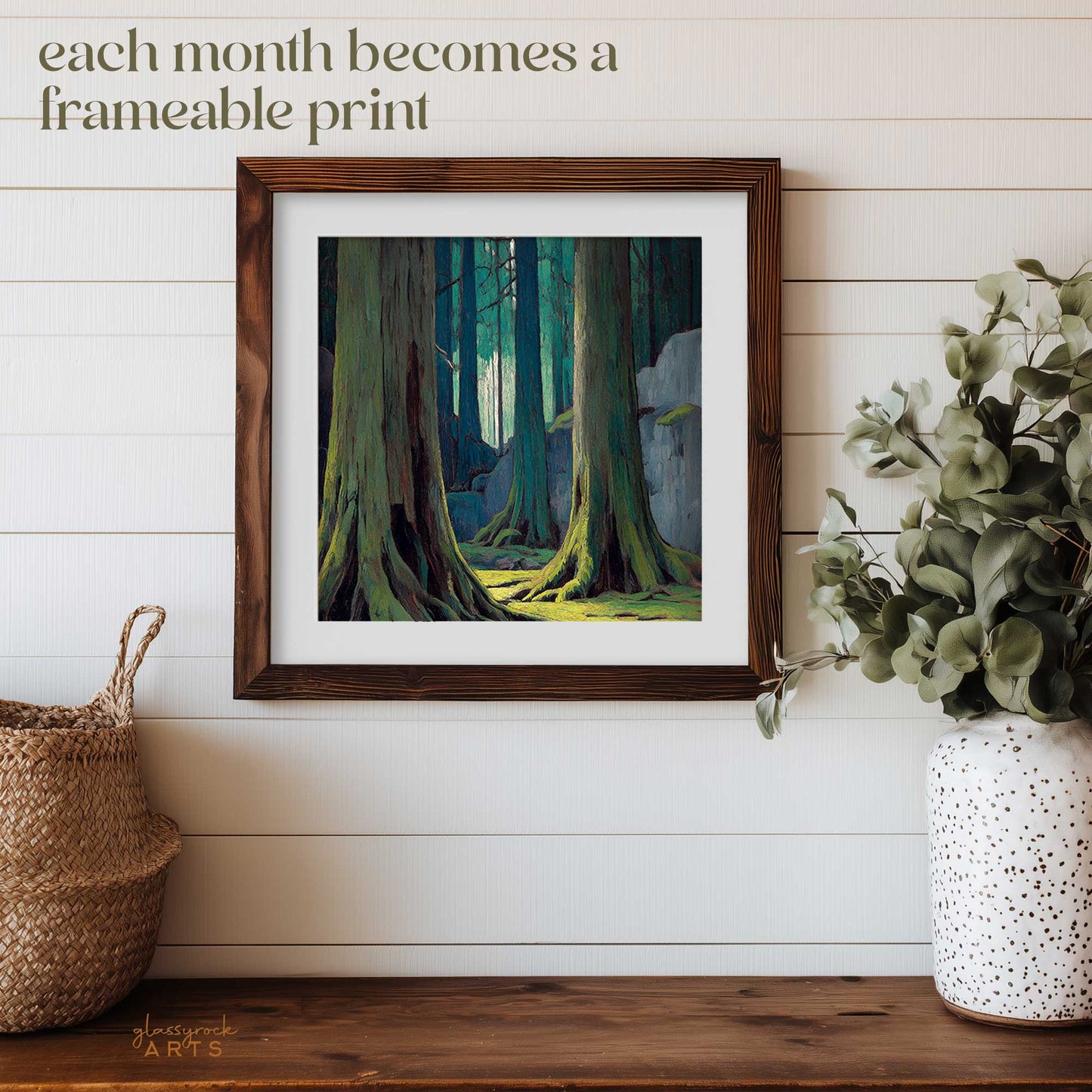 Solitude 2026 Wall Art Calendar