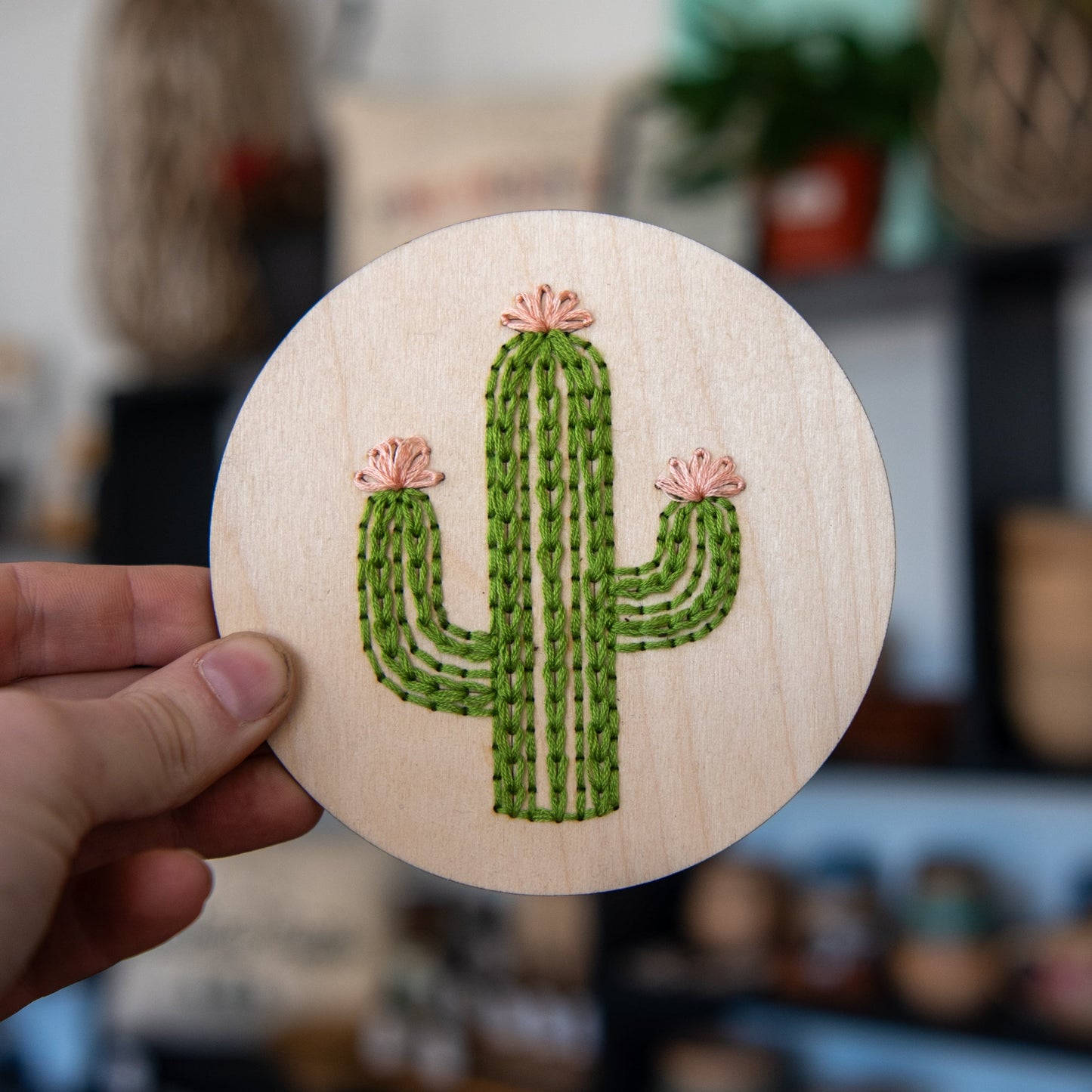 Cactus Embroidery Kit - Needlecraft Kits from Still Magnolia
