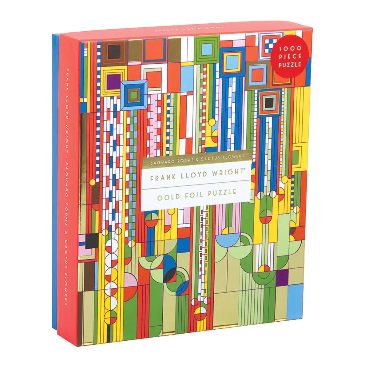 Frank Lloyd Wright Saguaro Forms & Cactus Flowers 1000 Piece Jigsaw Puzzle Galison - Jigsaw Puzzle from Puzzle Merchant