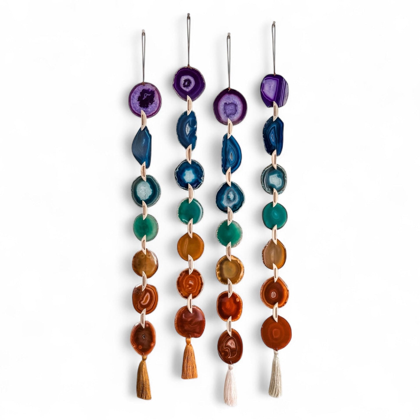 Chakra Agate Wall Hanging - Agate from Mod North & Co.