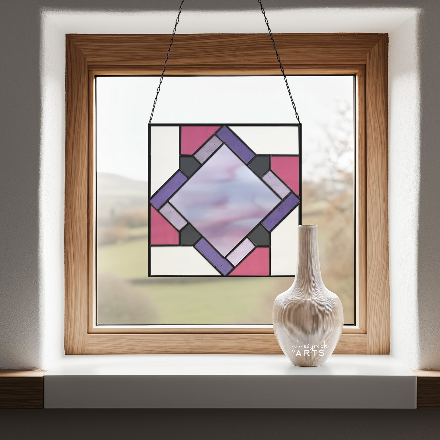 Beginner Diamond Quilt Square Pattern with PNG