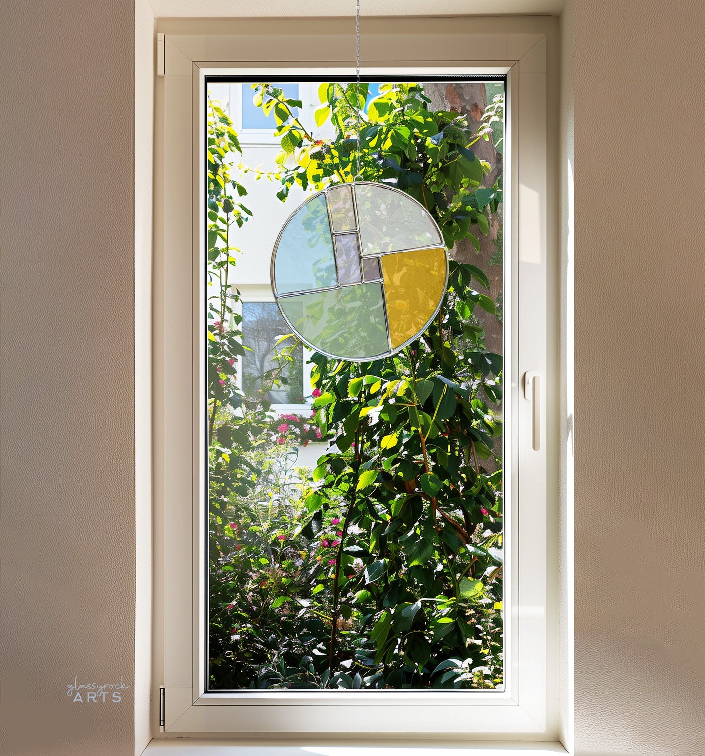 Round Stained Glass Pattern for Beginners