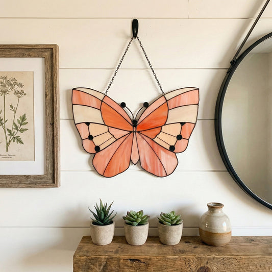 Big Butterfly Stained Glass Pattern
