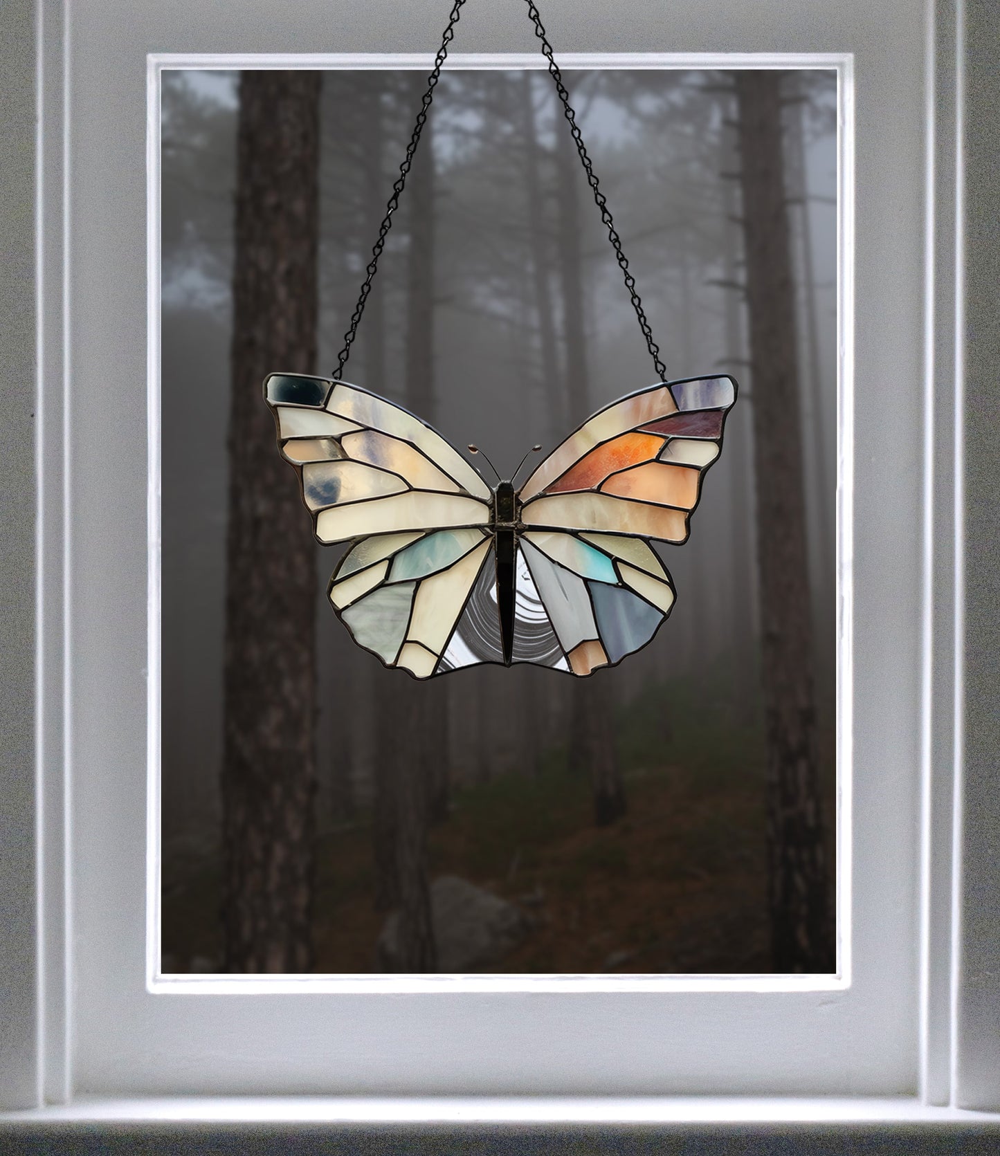 Stained Glass Butterfly Pattern - Crafting Patterns & Molds, from GlassyRock Arts