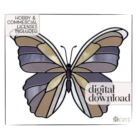 Butterfly Stained Glass Pattern