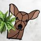 Stained Glass Deer Buddy Files for Laser Cutting - SVG, PNG, DXF