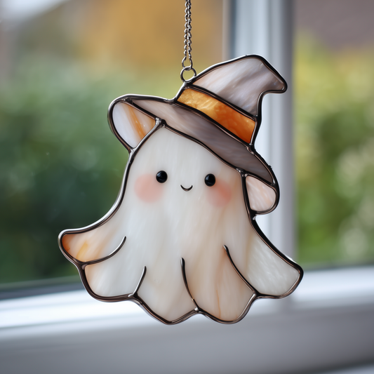 4 Cute Halloween Ghosts Patterns and PNGs
