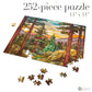Stained Glass Sequoia Forest Jigsaw Puzzle
