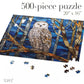 Stained Glass Owl Jigsaw Puzzle