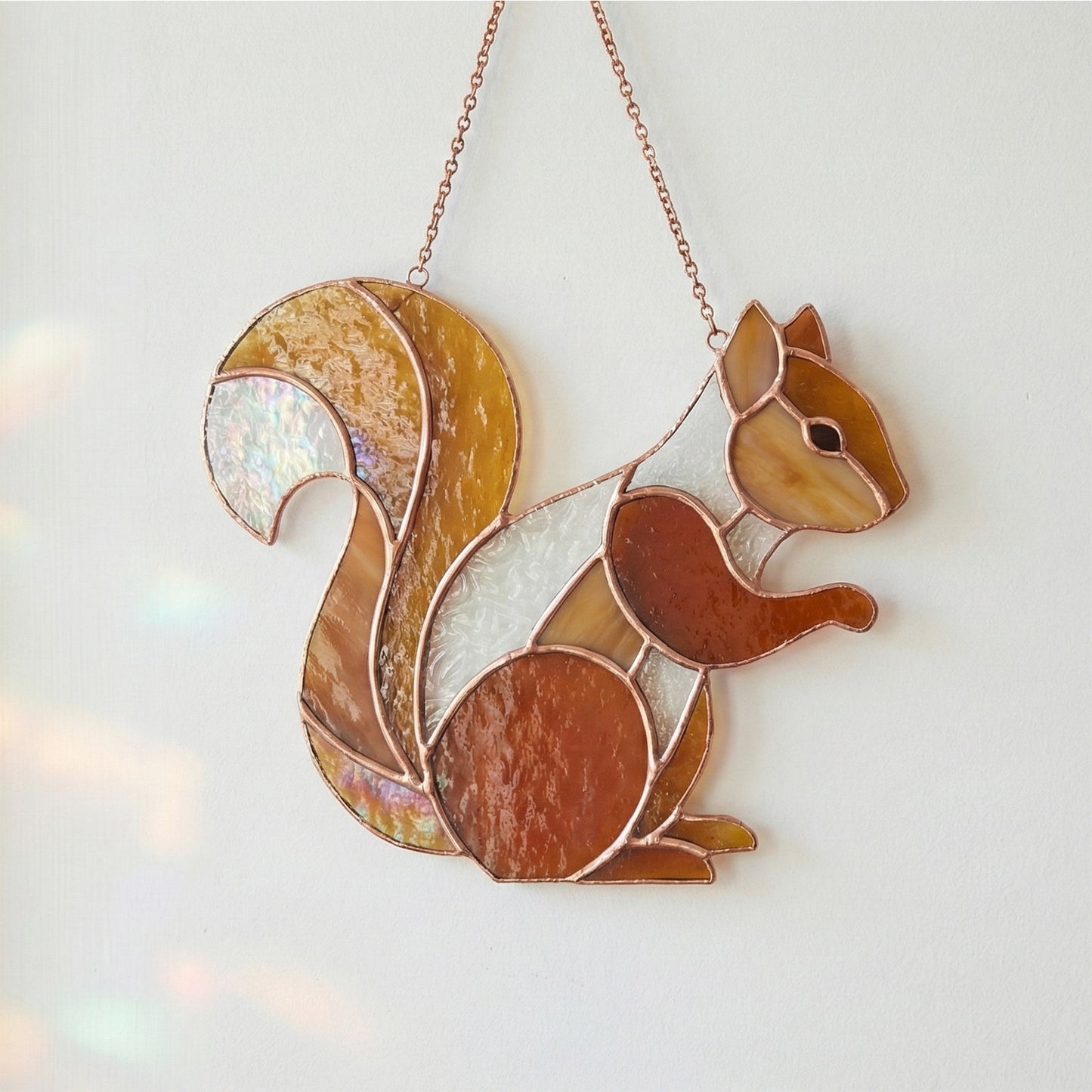 Squirrel Suncatcher Pattern PDF & PNG