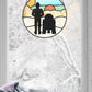 Tatooine Landscape Stained Glass Pattern