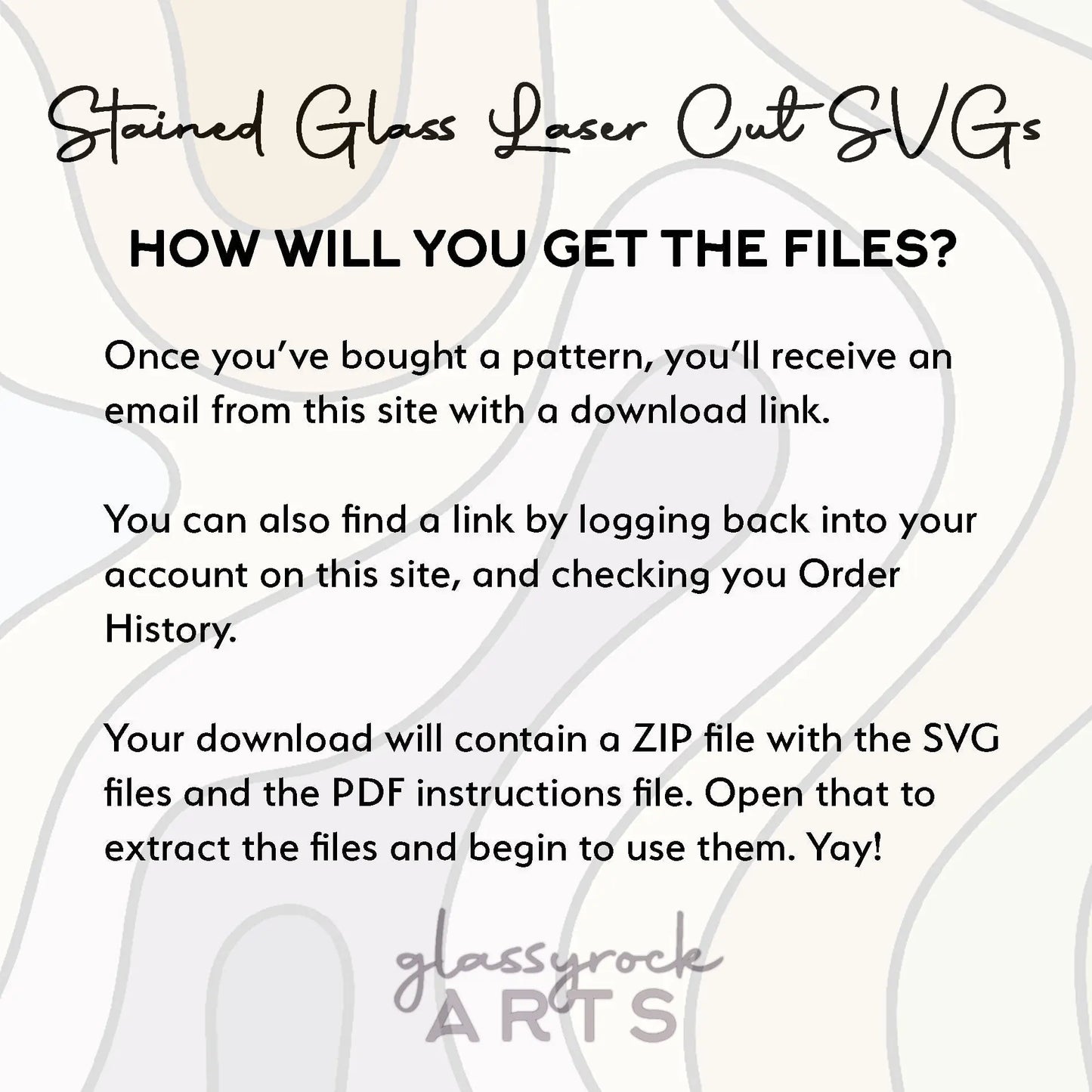 The Stained Glass Easter Eggs SVGs offer SVG files for crafting stained glass Easter decorations. After purchase, receive an email with a download link or access it via your account order history. The ZIP file includes SVG and PDF instructions, ideal for making intricate stained glass Easter eggs.