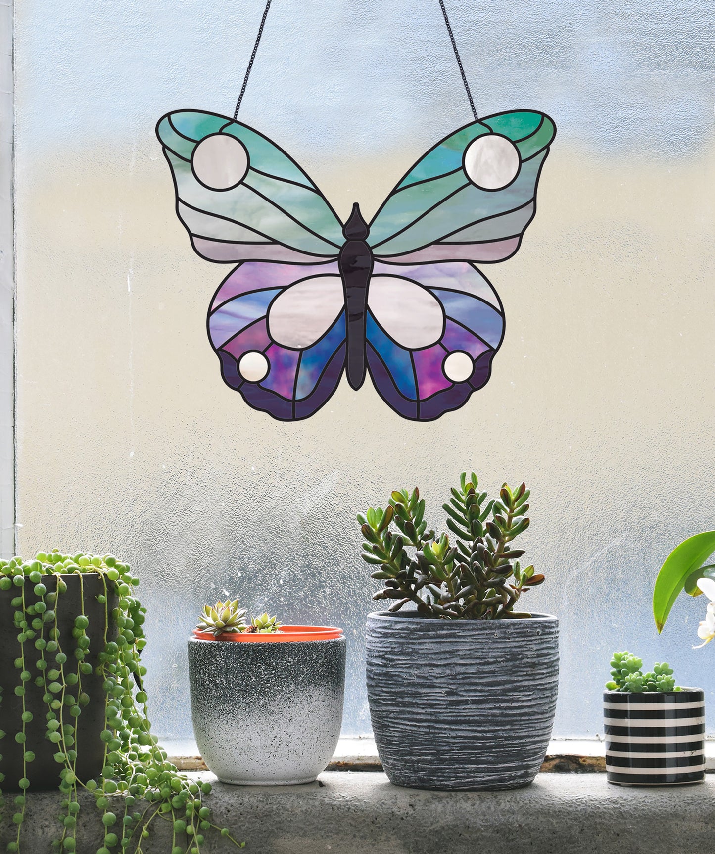Butterfly Stained Glass Pattern