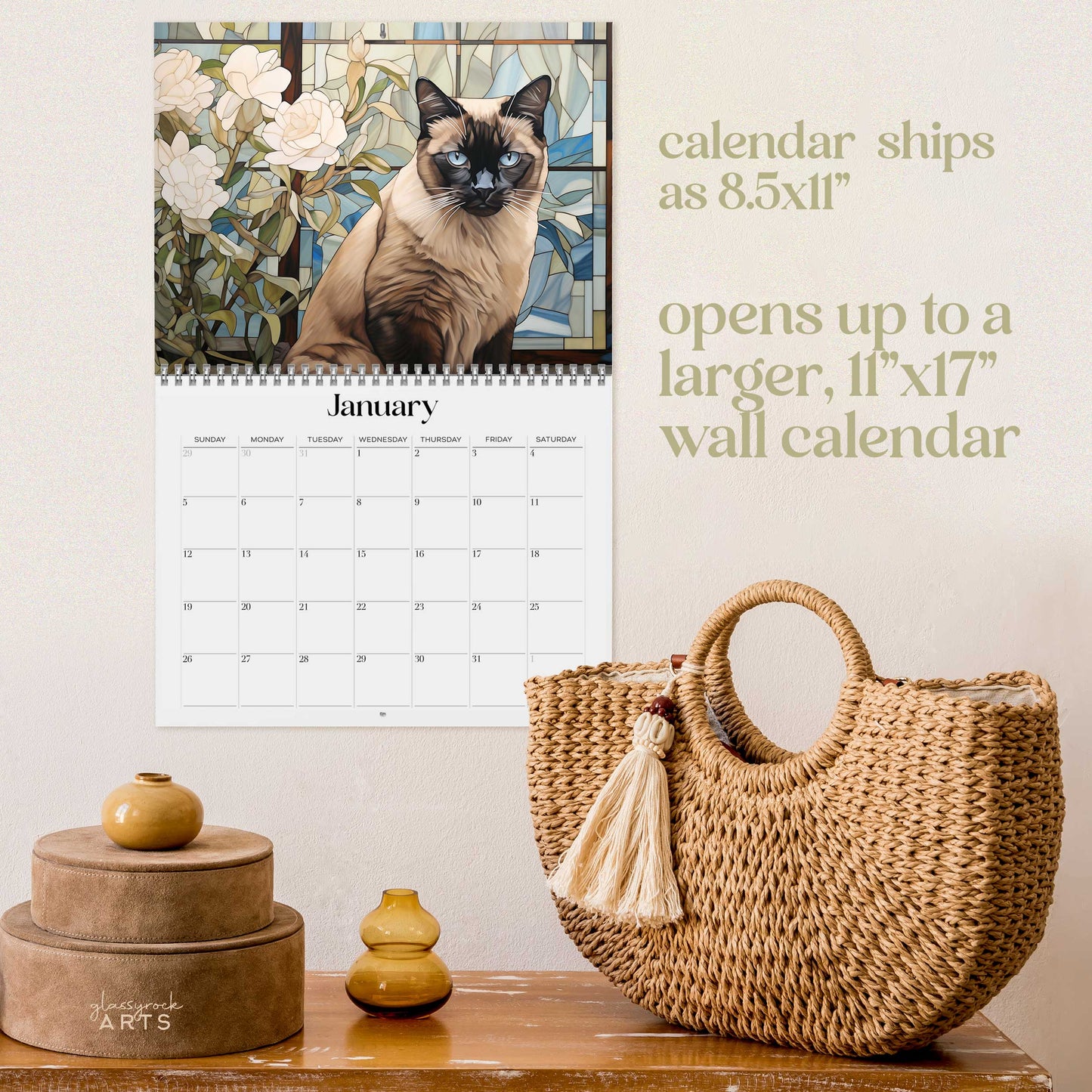 2025 Cats Wall Calendar