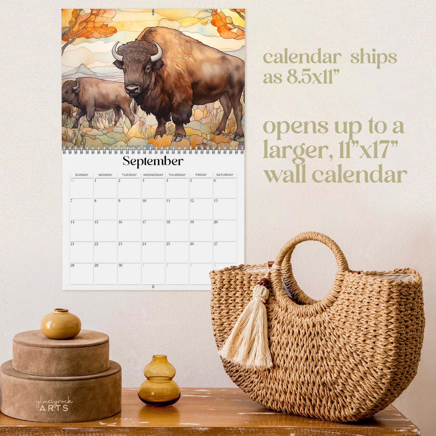 2025 American Wildlife Wall Calendar