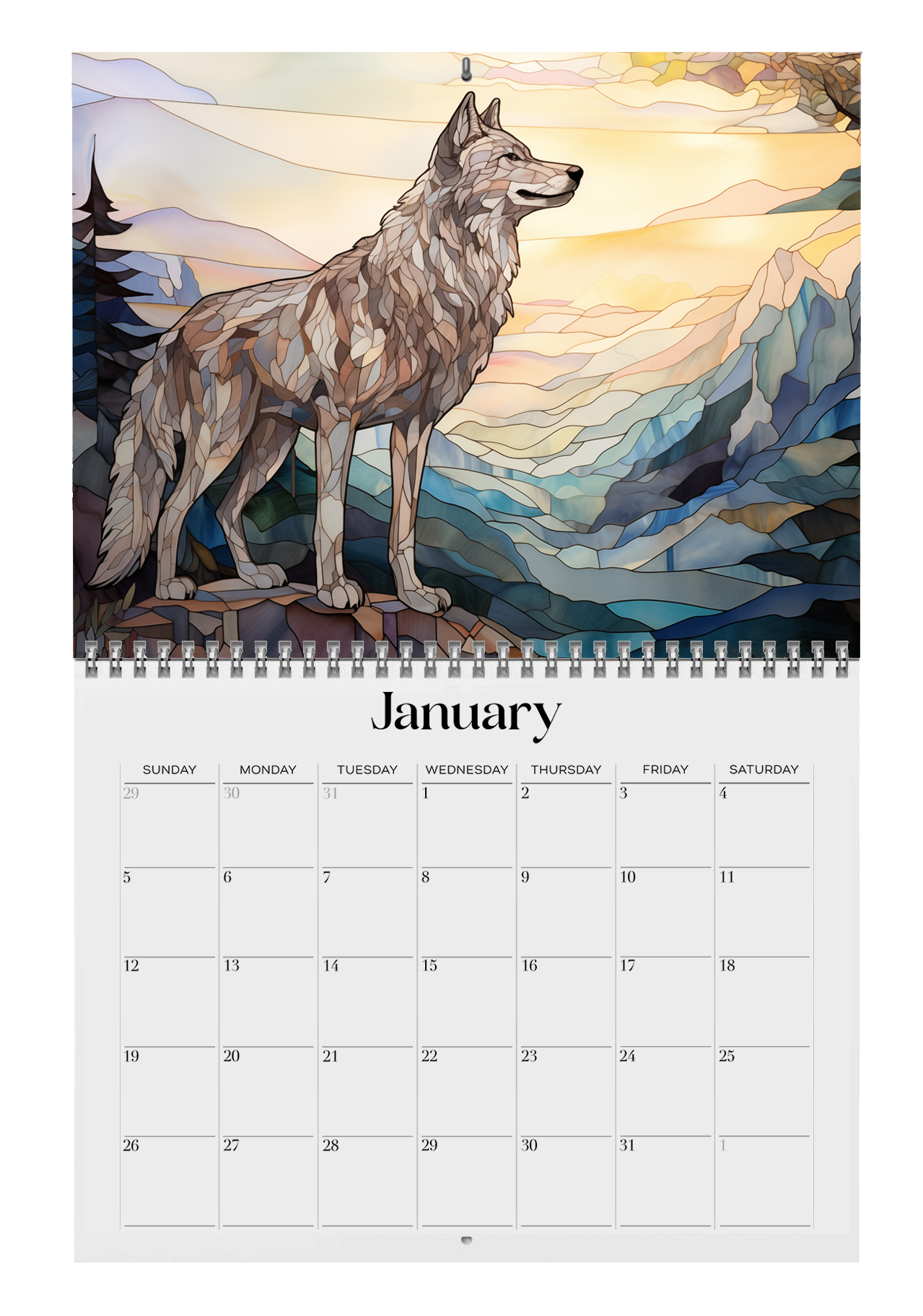 2025 American Wildlife Wall Calendar