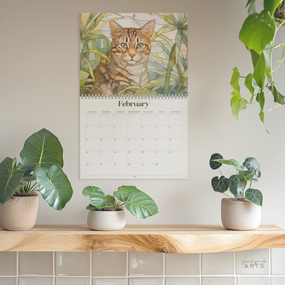 2025 Cats Wall Calendar