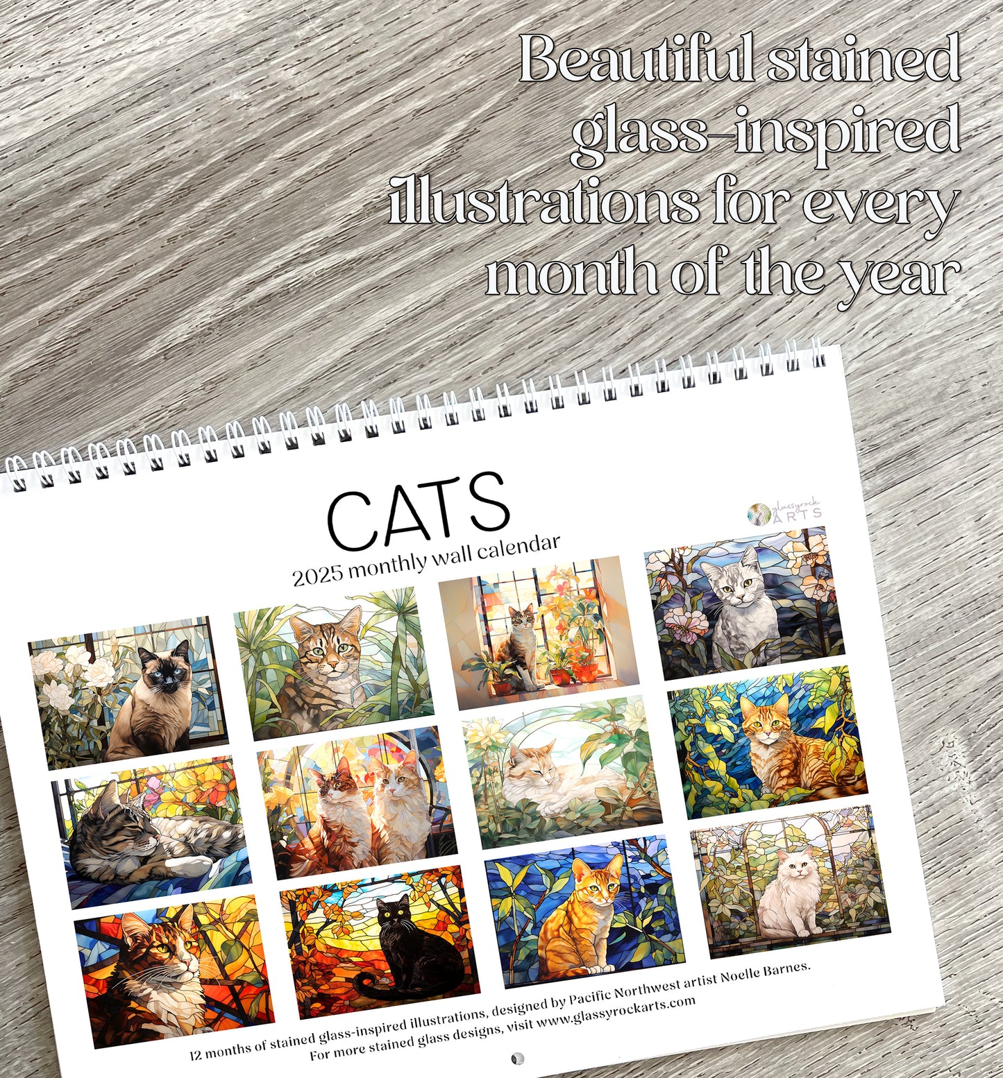 2025 Cats Wall Calendar