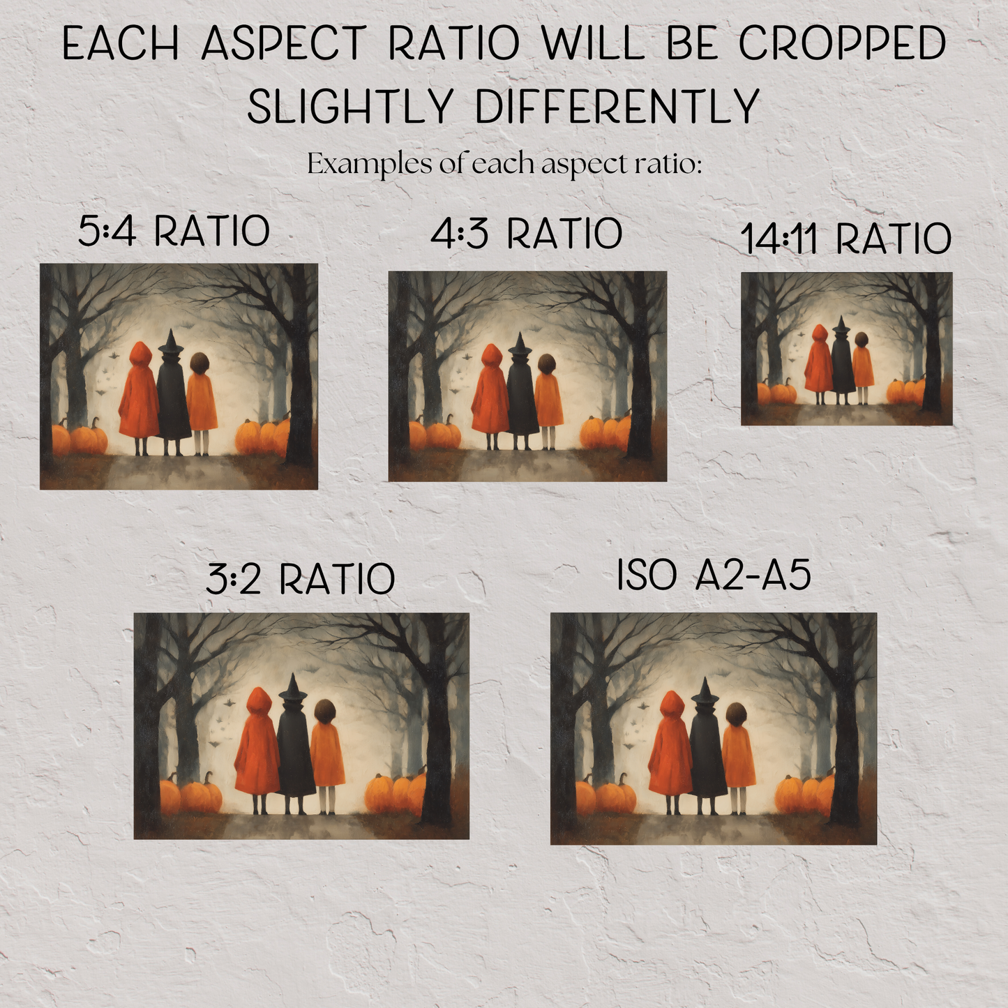 Halloween Printable 3 Witches Wall Art