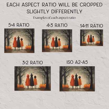 Halloween Printable 3 Witches Wall Art