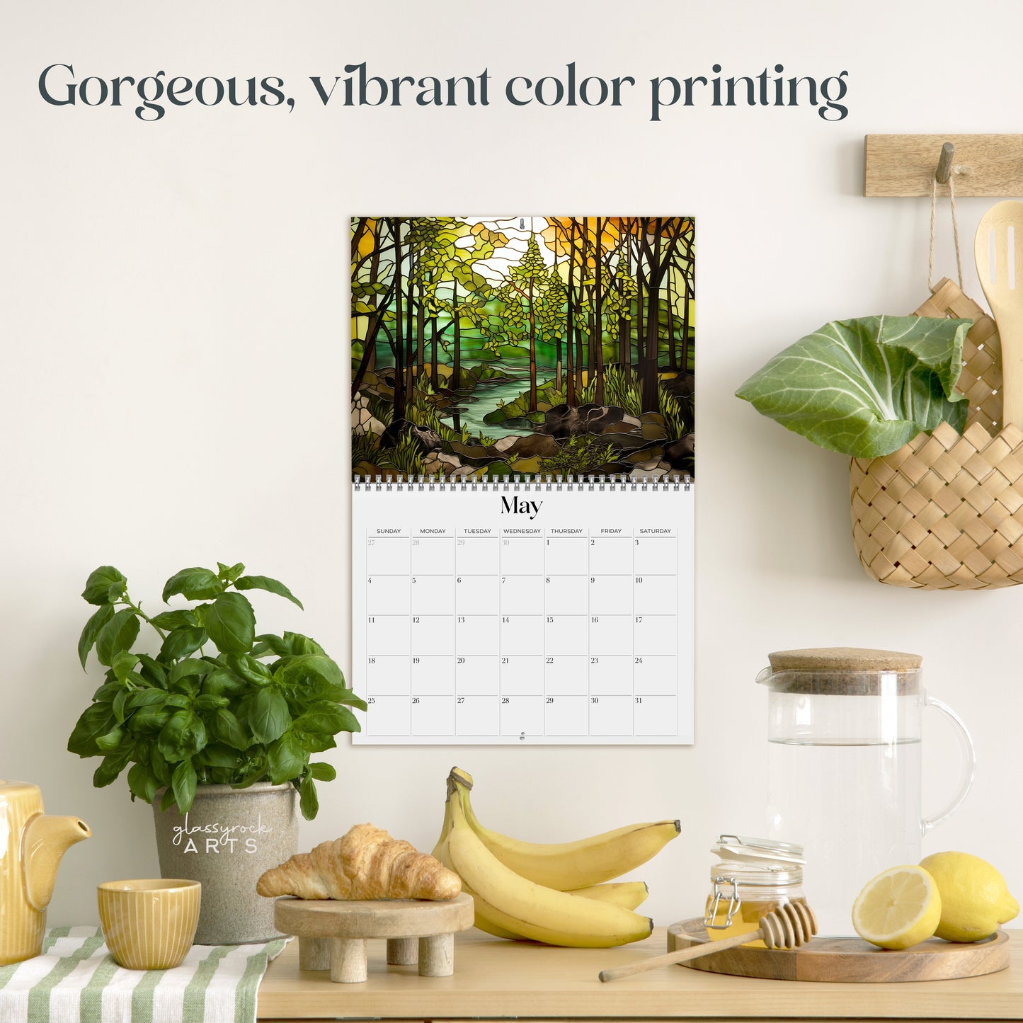 2025 Silent Forests Wall Calendar