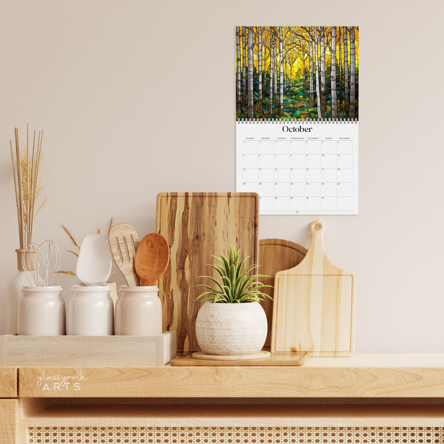 2025 Silent Forests Wall Calendar