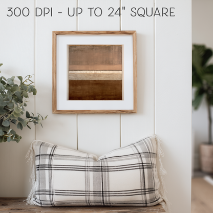 Printable Wabi Sabi Abstract Art Print, Minimalist Mauve