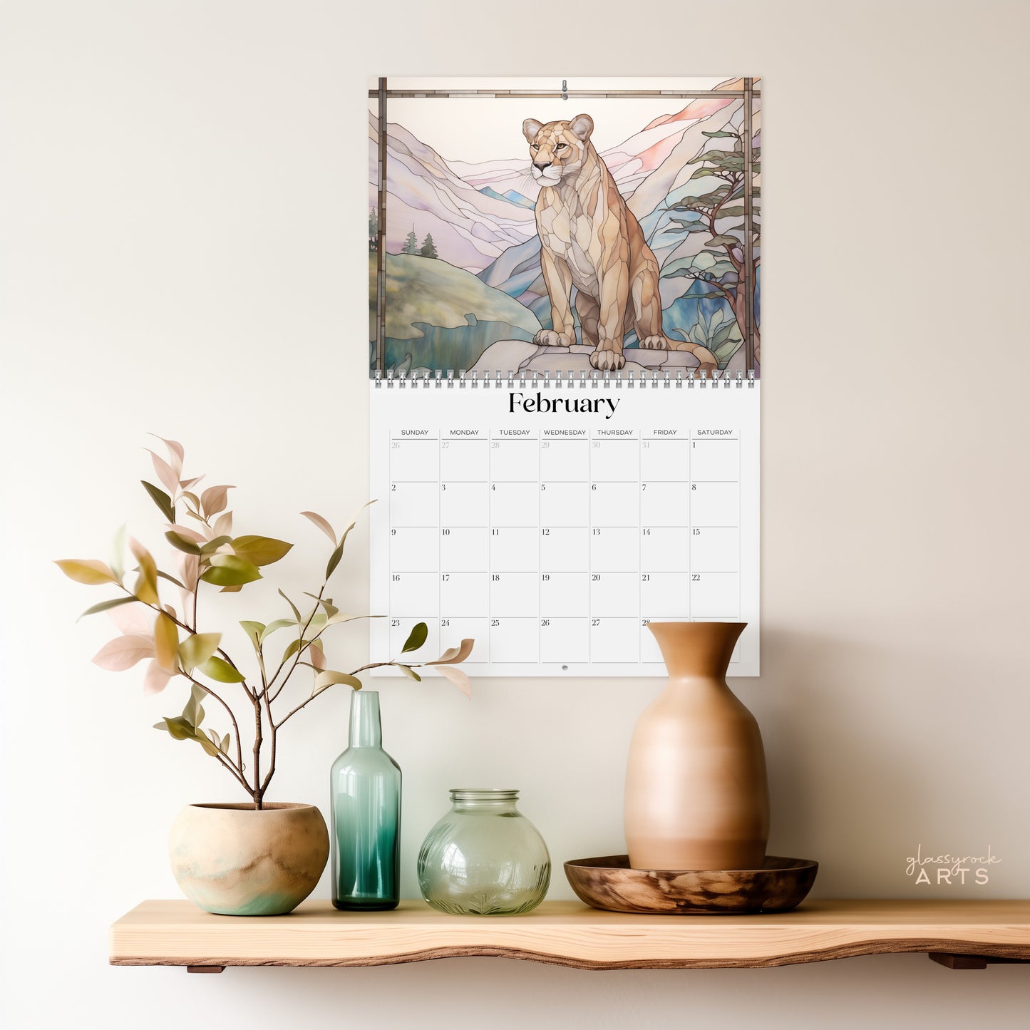 2025 American Wildlife Wall Calendar