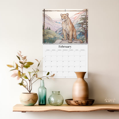 2025 American Wildlife Wall Calendar