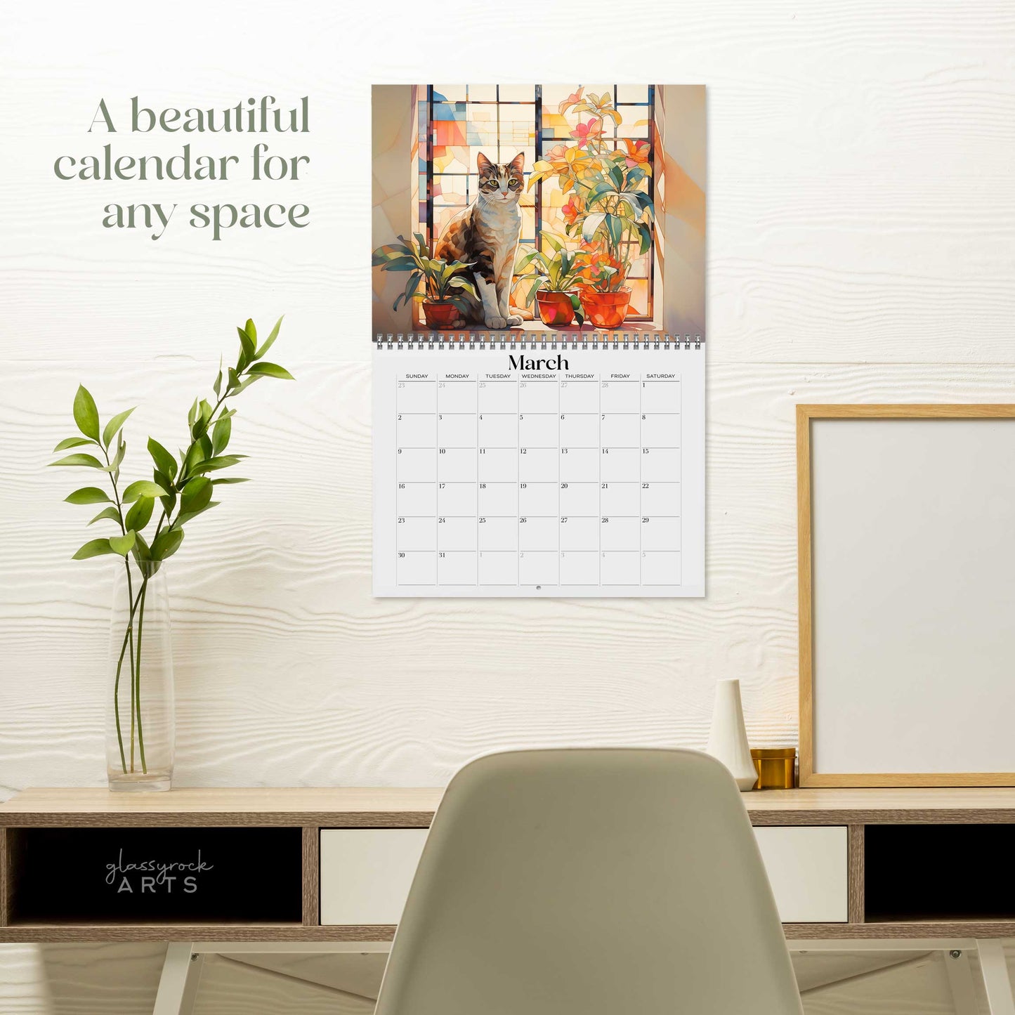 2025 Cats Wall Calendar