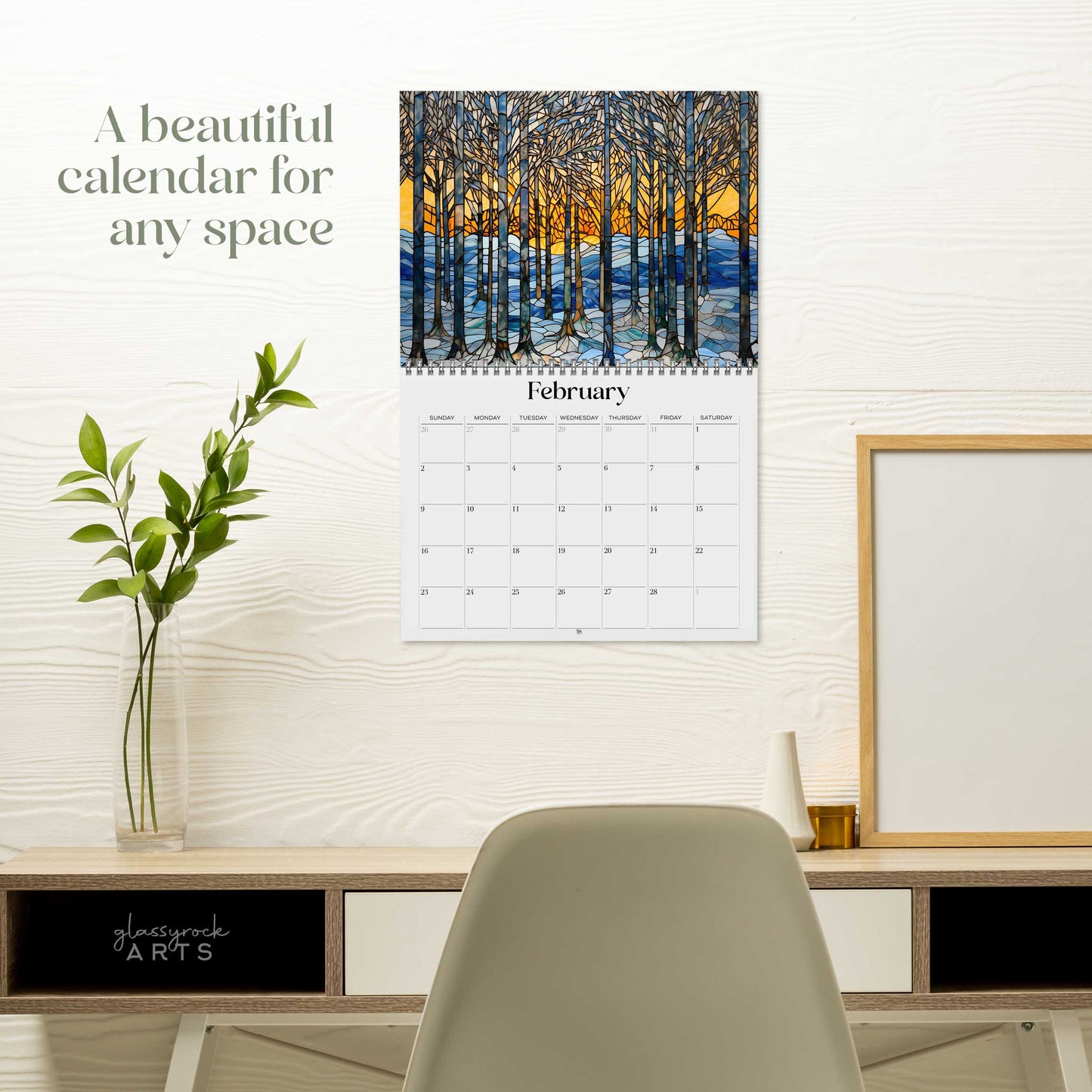 2025 Silent Forests Wall Calendar