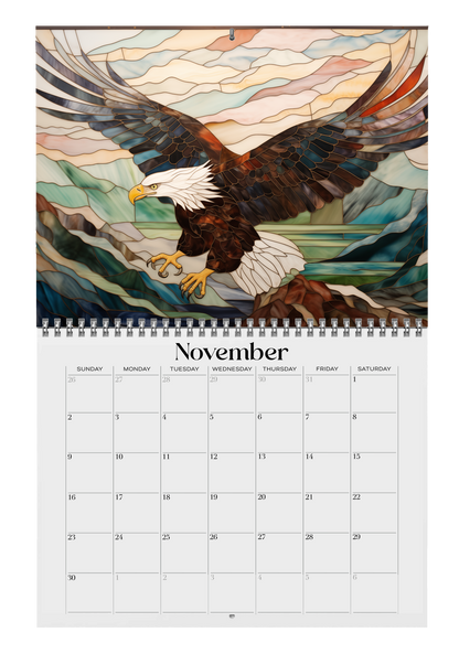 2025 American Wildlife Wall Calendar