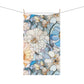 Stained Glass Flowers Kitchen Towel