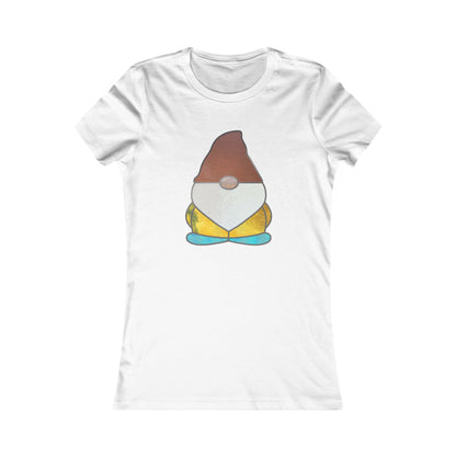 Stained Glass Gnome Women's Tee Shirt