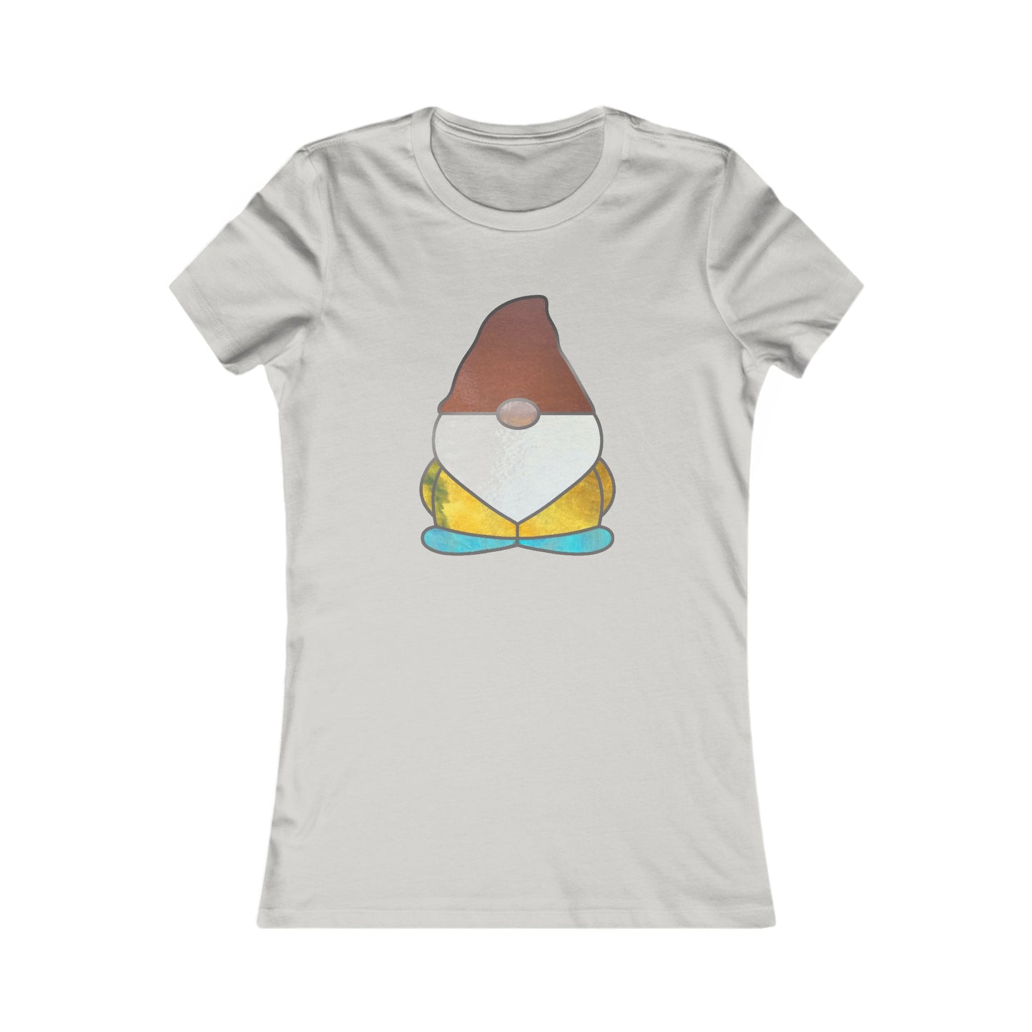 Stained Glass Gnome Women's Tee Shirt