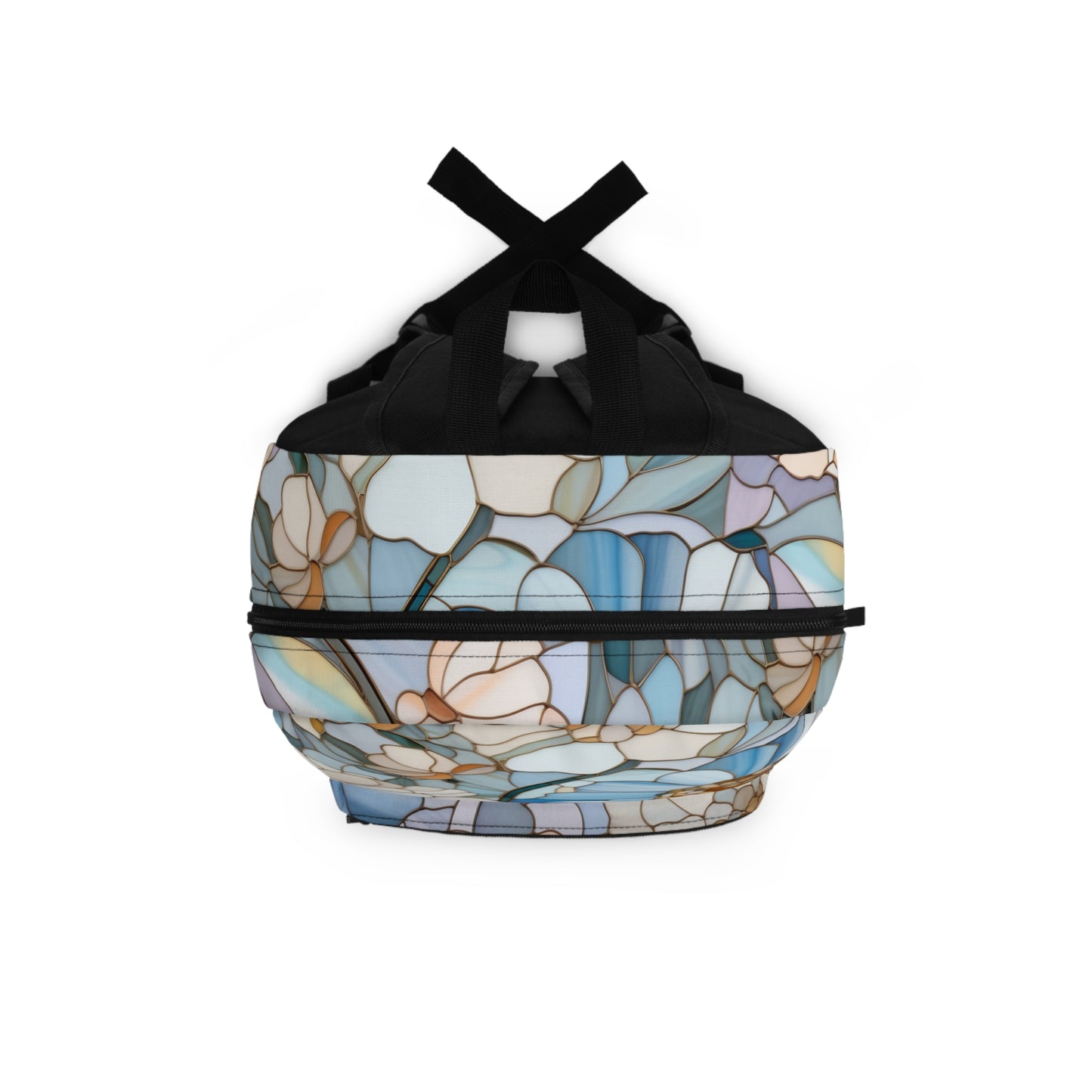 Stained Glass Flowers Backpack