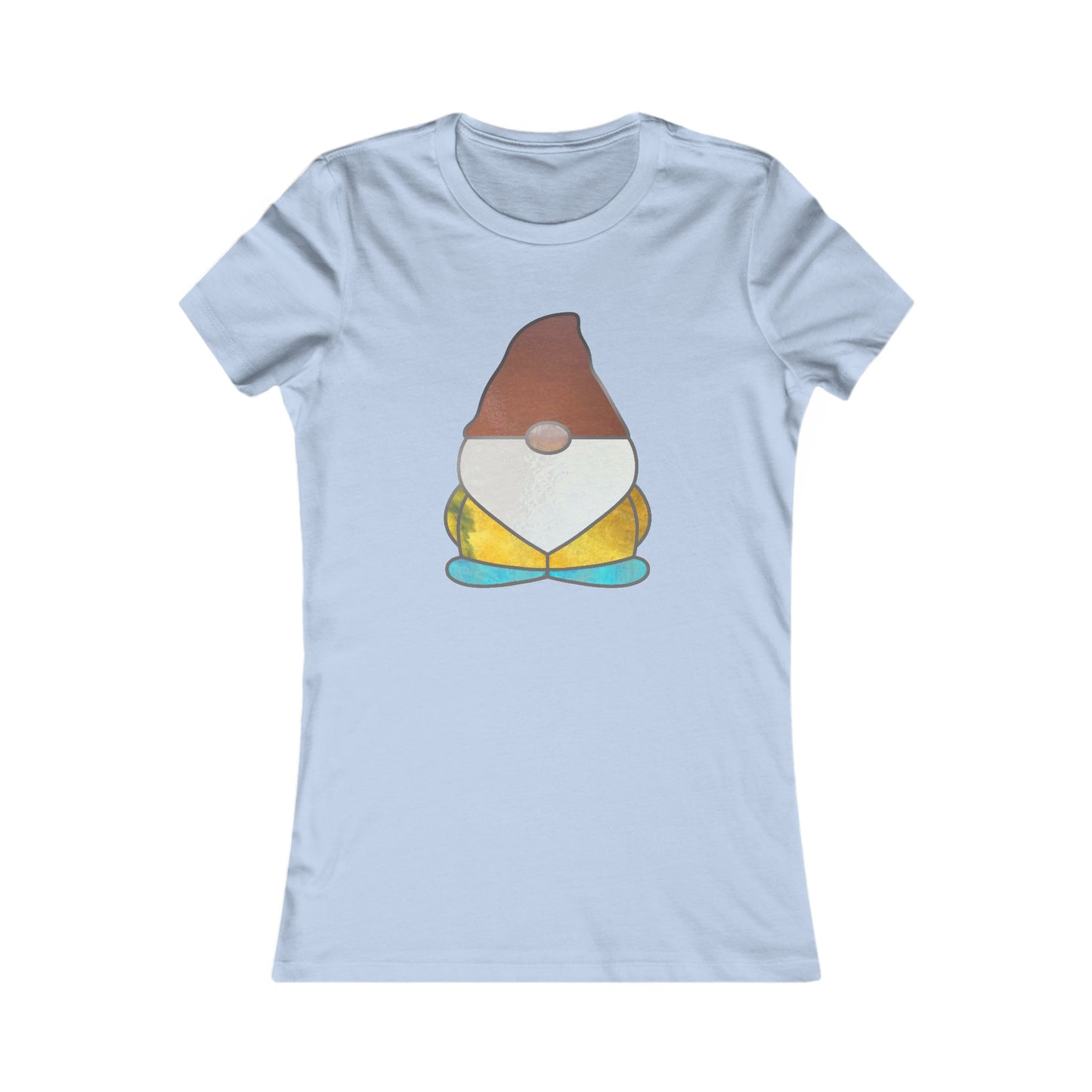 Stained Glass Gnome Women's Tee Shirt