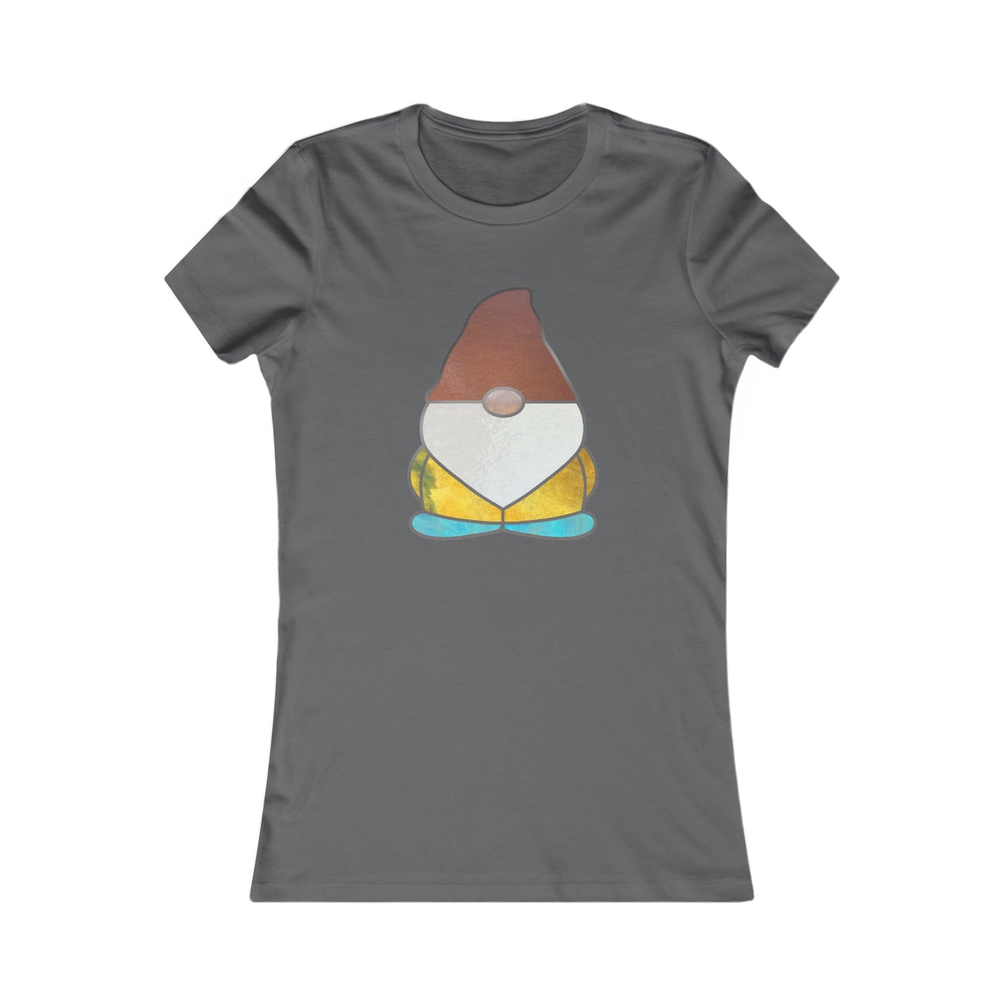 Stained Glass Gnome Women's Tee Shirt