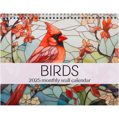 2025 Birds Wall Calendar