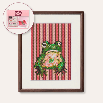 Frog Counted Cross Stitch Kit