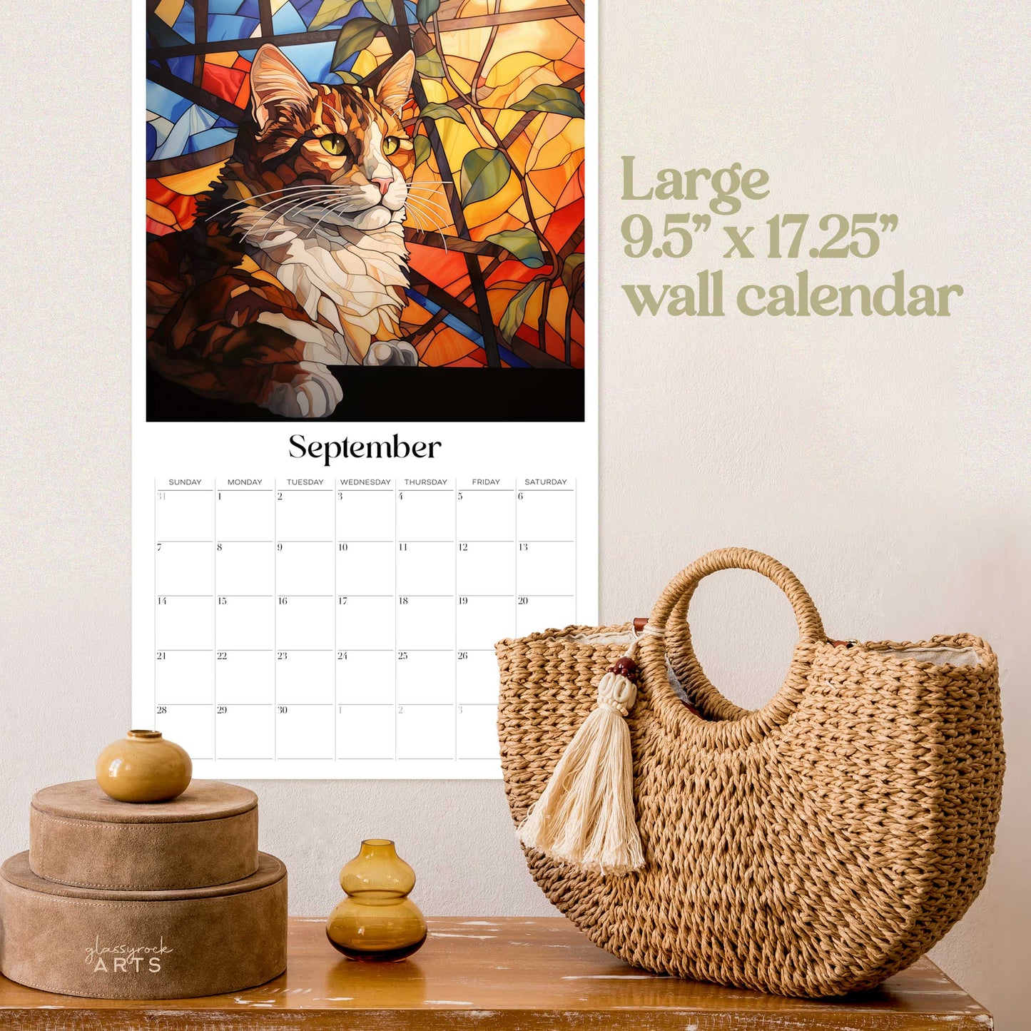 2025 Cats Large Wall Calendar