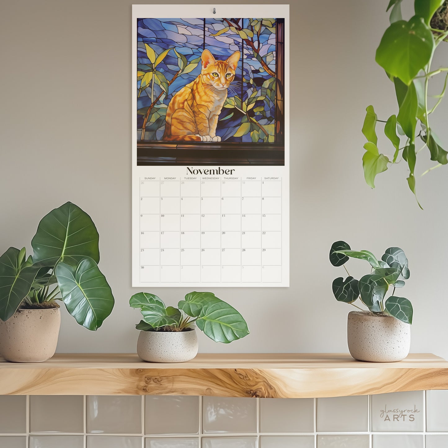 2025 Cats Large Wall Calendar