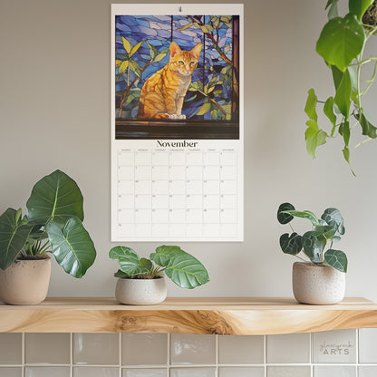 2025 Cats Large Wall Calendar