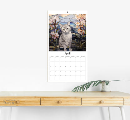 2025 Cats Large Wall Calendar